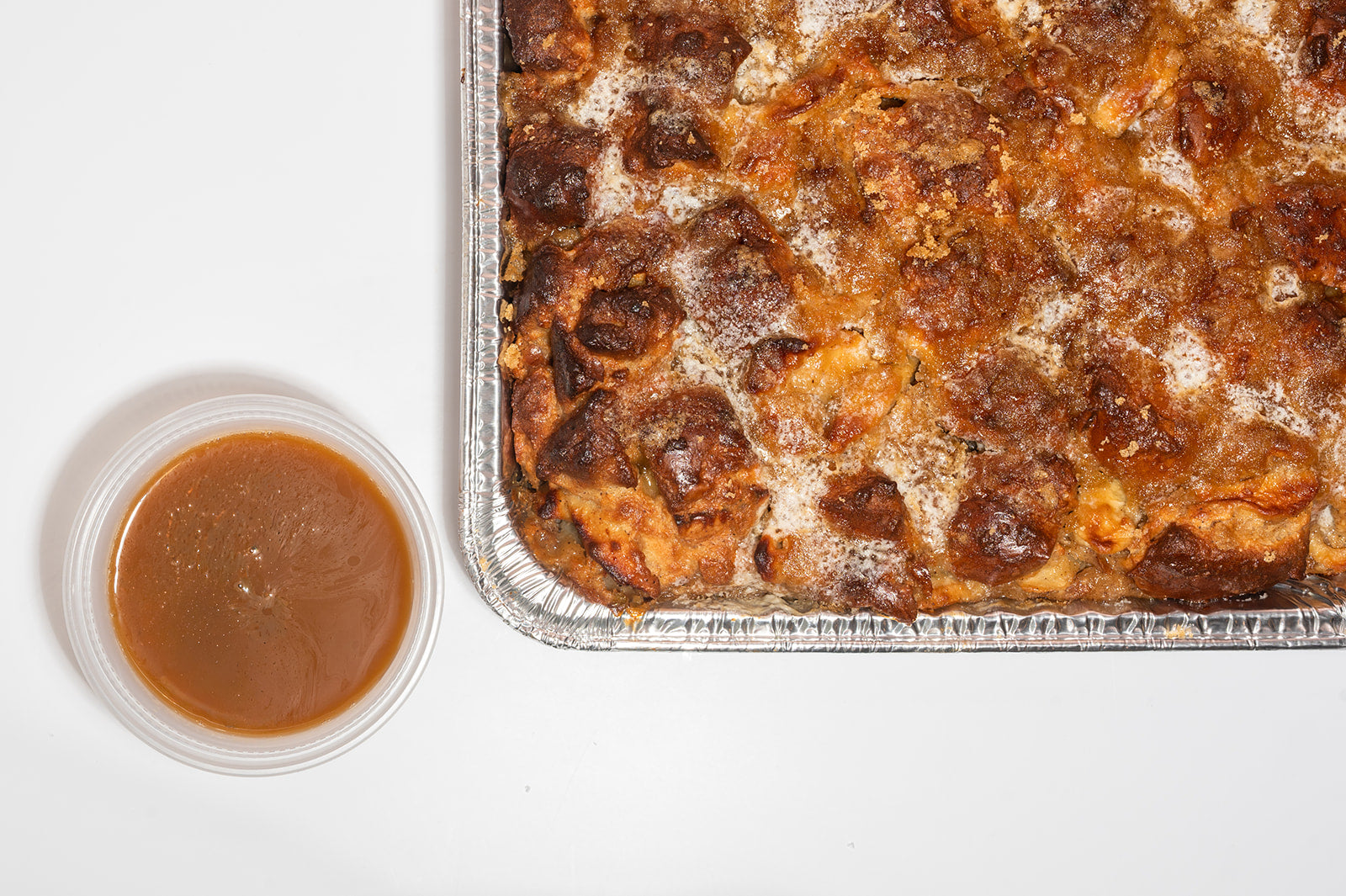 Apple Cider Bread Pudding