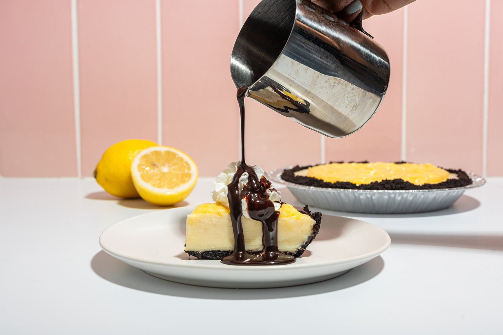 Lemon Espresso Pie