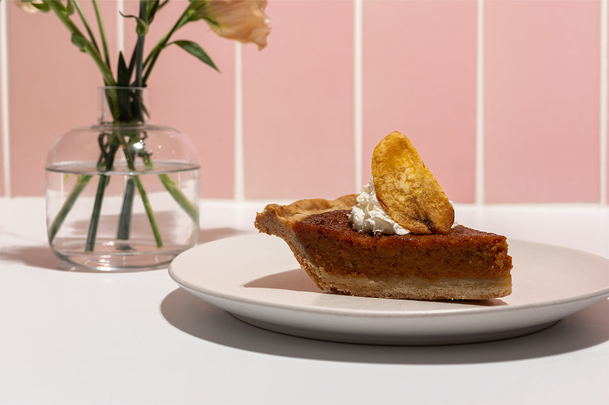 Sweet Potato Plantain Pie