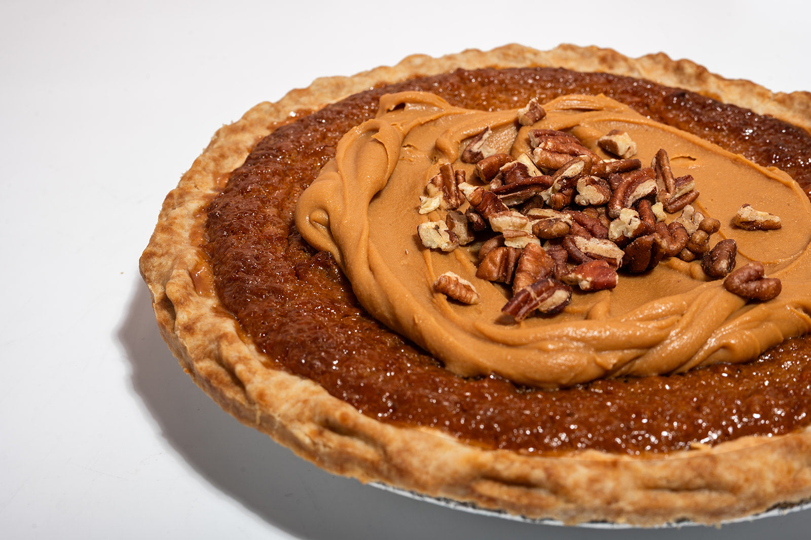 Sweet Potato Praline Pie